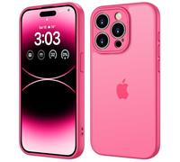 ORDA Funda para iPhone 14 Pro Max de 6,7 pulgadas, protección completa de la cámara, resistente a los golpes, resistente a los arañazos, parte trasera translúcida, antihuellas mate para iPhone 14 Pro