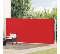 Ordellia Toldo lateral extensible 180 x 600 cm, de poliéster resistente a los rayos UV, protección visual con función de retroceso automático, para balcón, terraza, jardín, protección contra el viento