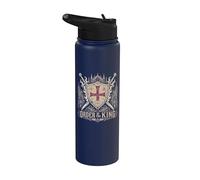 Orden Del Rey Caballero Cruzado Medieval Stainless Steel Insulated Water Bottle