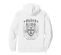 Orden del Rey Non No omine Deo Gloria Sudadera con Capucha