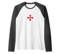 Orden templario Camiseta Manga Raglan