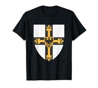 Orden Teutónica Gran Maestro Heráldica Teutón Emblema Cruzado Camiseta
