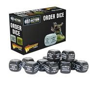 Ordena dados para Bolt Action (negro) de Warlord Games