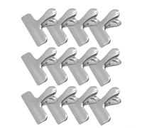 Ordena tu despensa con la eficiente colección de clips de acero inoxidable de 812 piezas para todos los alimentos (12 piezas)