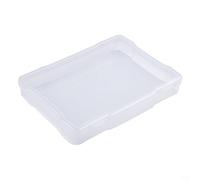Ordena tu espacio con una caja organizadora de fotos transparente con múltiples opciones de almacenamiento (1 unidad)