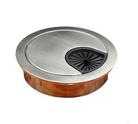 Ordena tu espacio de trabajo con un elegante ojal de escritorio diseñado para organizar cables (cepillado de 80 mm)