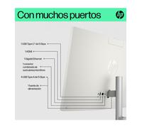 Ordenador all in one hp 24 - cr0159ns i3 - 1315u - 8gb - ssd 512gb - 23.8 pulgadas - freedos (C7DA6EA)