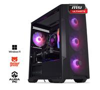 Ordenador AURA Gamer-PC Powered by MSI Intel i5 12400F 32GB DDR4 1TB RTX 5050 WiFi W11