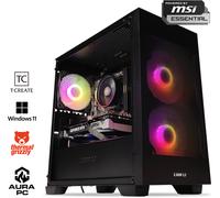Ordenador AURA Gamer-PC Ryzen 5 7500F 32GB DDR5 1TB RTX 5060 Ti 16GB WiFi W11 V2