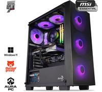 Ordenador AURA Gamer-PC TEAM 7 EDITION Ryzen 5 7500F 32GB DDR5 1TB RTX 5070 WiFi W11
