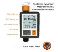 Ordenador de riego, reloj digital de riego, grifo de jardín programable, conector de tubería, reloj de riego