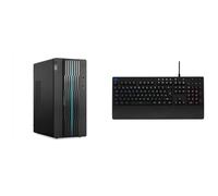 Ordenador de Sobremesa Lenovo IdeaCentre Gaming 5 Gen 7 - Teclado Gaming Logitech G213 Prodigy con Reposamuñecas, RGB LIGHTSYNC, Teclas Retroiluminadas