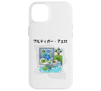 Ordenador Grass Fun UI UX Designer Retro Fish Frutiger Aero Carcasa para iPhone 14 Plus