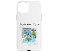 Ordenador Grass Fun UI UX Designer Retro Fish Frutiger Aero Carcasa para iPhone 15 Plus