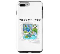 Ordenador Grass Fun UI UX Designer Retro Fish Frutiger Aero Carcasa para iPhone 7 Plus/8 Plus