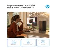 HP OmniDesk Desktop AI M03-0019ns Intel Core Ultra 5 225 16GB 1TB SSD w11 Torre AI PC Madera/Negro