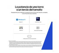 PC Sobremesa HP Z2 SFF G1i Intel Core Ultra 7 265 32GB 1TB SSD NVIDIA RTX A400 Windows 11 Pro