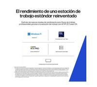 Ordenador hp z2 twr g1i u7 - 265 - 32gb - ssd 1tb - rtx a1000 - w11p