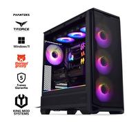 Ordenador King Mod Gamer-PC Phanteks Ryzen 7 9800X3D 32GB DDR5 2TB RX 9070 XT WiFi W11