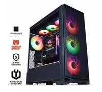 Ordenador King Mod Gamer-PC Ryzen 7 7800X3D 32GB DDR5 2TB RTX 5090 WiFi W11