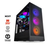 Ordenador King Mod Gamer-PC X NZXT Ryzen 7 9800X3D 32GB DDR5 2TB RTX 5070 Ti WiFi W11