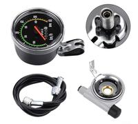 Ordenador mecánico de bicicleta para ruedas de 26 29 pulgadas, carcasa de aleación de aluminio, medidor de velocidad y distancia para bicicletas y triciclos