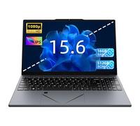 Ordenador portátil 15,6" FHD, Ryzen 5 3500U (hasta 3,7 GHz), procesador Quad-Core, 16 GB RAM DDR4, 512 GB SSD NVMe, portátil con panel táctil inteligente e interruptor webcam (512 GB)