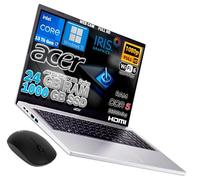 Ordenador portátil Acer portátil Cpu Ryzen 5 3500U, 4 núcleos hasta 3.7 GHz en B. Modo, RAM 12 GB, SSD Pci Nvme de 512 GB, 15.6 pulgadas Full HD, WiFi, HDMI, LAN, preconfigurado, garantía de Italia