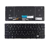 Ordenador portátil de repuesto US Layout con teclado retroiluminado para Dell Precision M3800 XPS 15 9530 03H5CJ 3H5CJ WHYH8 0HYYWM US Negro