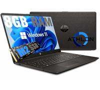 Ordenador portátil HP 255 G8 PC portátil, pantalla HD de 15.6 pulgadas, CPU Amd Athlon,hasta 2.60 GHz, RAM 8 GB DDR4, puerto Lan RJ-45, Windows 11 Pro listo para usar + ratón WiFi Logitech