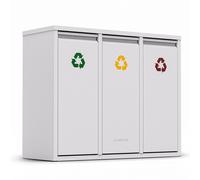 Ordenungshüter 3 papeleras 45 litros