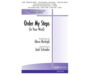 Order My Steps - SATB - Voz