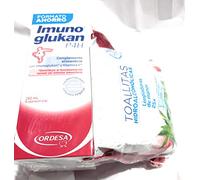 Ordesa Imunoglukan Complemento Alimenticio P4H, 250ml+REGALO Toallitas Hidroalcohólicas, 25Uds