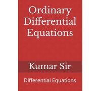 Ordinary Differential Equations: Differential Equations