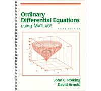 Ordinary Differential Equations Using MATLAB