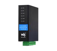 (Ordinary network port) Industrial RS485 to Rj45 Ethernet Converter DualPorts PoE Port Serial Server