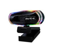 ordinarYone Cámara web de enfoque automático 1080P con efecto de luz de color 1080P 60fps/4K30fps para transmisión de juegos y videoconferencias