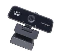 ordinarYone Cámara web de enfoque automático 4K con micrófonos integrados de reducción de ruido para transmitir clases en línea y videoconferencias