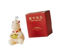 ordinarYone Elegante vela perfumada con temática de caballo para decoración del hogar y relajación con aroma natural