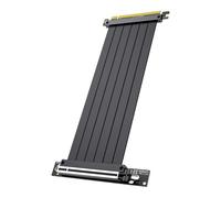ordinarYone PCIe3.0/Pcie4.0 X16 - Cable de extensión vertical GPU de transferencia rápida de datos y posicionamiento flexible de tarjetas gráficas en la funda