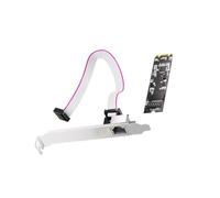 ordinarYone Tarjeta industrial B+M a RTL8126 Gigabit Ethernet para conexión de red de alta velocidad, accesorios de transmisión por computadora