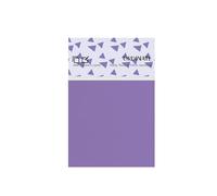 Ordinate Sticky Notes, notas adhesivas, 12 paquetes, colección de paletas, notas estéticas para papelería, planificador semanal, 100 hojas/almohadillas, post it To-do-Lisen (Velvet Amethyst, 75 mm x