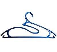 Ordinett Hangers - Juego de 3 Piezas 5 en 1 Blue PP Display 28 Sets, Polipropileno, Medio