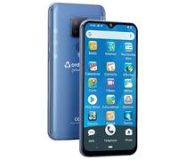Ordissimo Ordisimo LeNumero2 Smartphone - Ideal para Senior - Teléfono Móvil Simple - Interfaz Básica - Pantalla Táctil 5,5", Grandes Caracteres, SMS, MMS, Correo Electrónico, Fotos, Videos - Azul