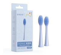 Ordo Squishmallows - 2 cabezales de cepillo de repuesto para cepillo de dientes a batería, cerdas suaves, regalo para niños a partir de 4 años, Samir