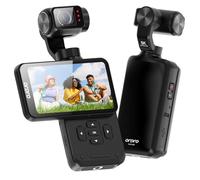 ORDRO M5 Cámara Gimbal 5K vídeos, estabilización de 3 Ejes, Pantalla táctil giratoria de 3,5 Pulgadas, Seguimiento de Rostro/Objeto, cámara de vídeo de visión Nocturna IR para fotografía, Youtube