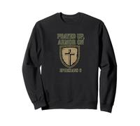 Oré para Colocar una Armadura en la Ropa de Guerra Espiritual Cristiana Sudadera