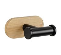 Orea Colgador de baño (Negro/Bambú)