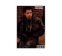OREAUORN Chris Cornell Soundgarden (1) Póster de pared con cubierta de lienzo estético vintage, pintura decorativa para sala de estar, dormitorio, 30 x 45 cm, estilo sin marco