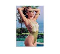 OREAUORN Miley Cyrus - Póster decorativo para pared, diseño vintage estético para sala de estar, dormitorio, 60 x 90 cm, estilo sin marco